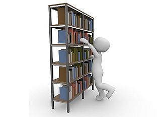 Bücherregal