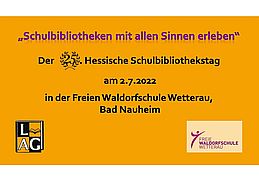 Einladung zum 25. Hessischen Schulbibliothekstag