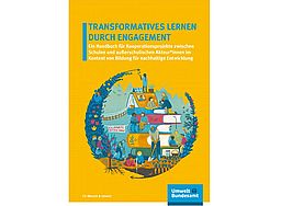 Cover des Handbuchs Transformatives Lernen durch Engagement
